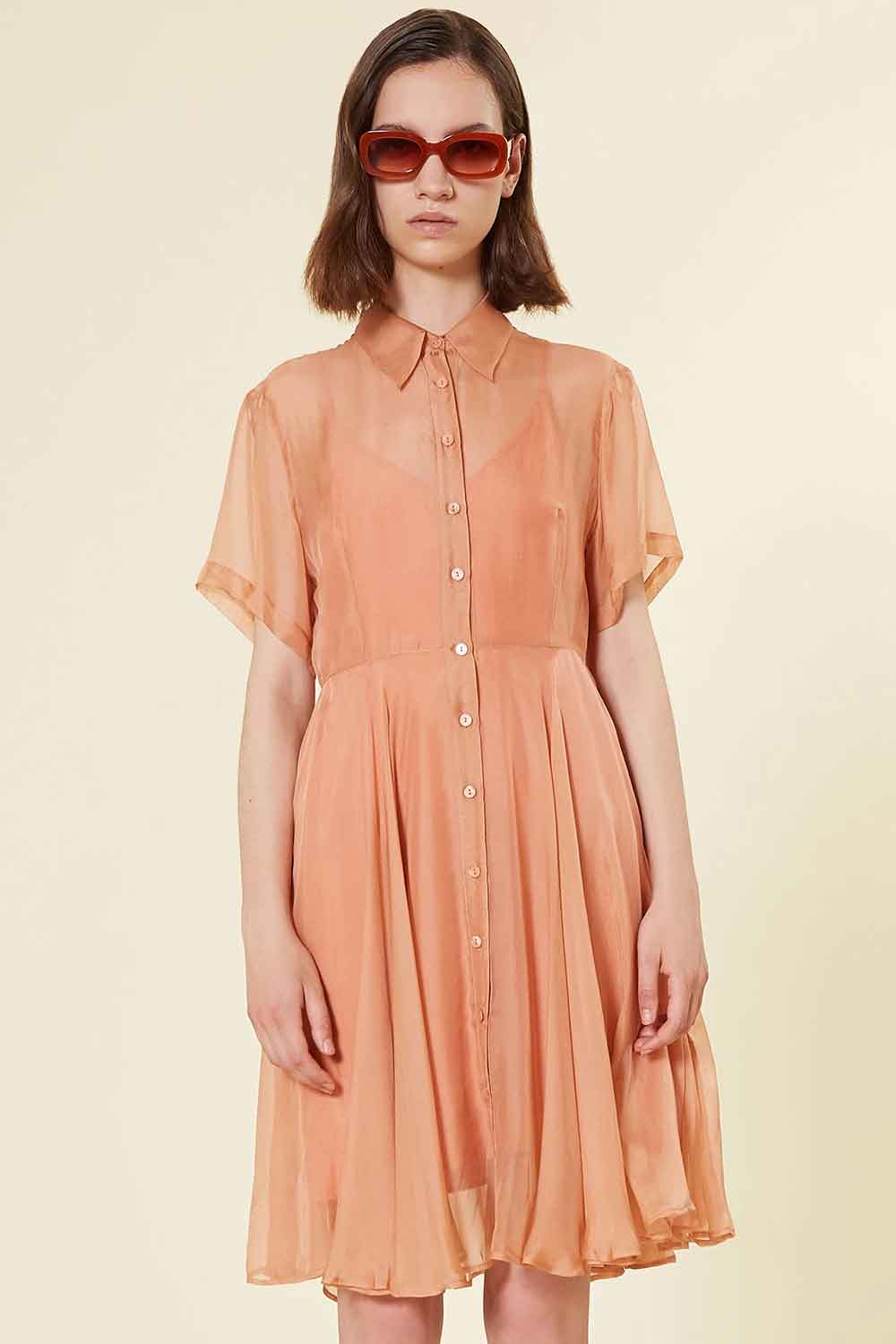 Abito midi con pannelli - ISABELLE BLANCHE Clothing ISABELLE BLANCHE