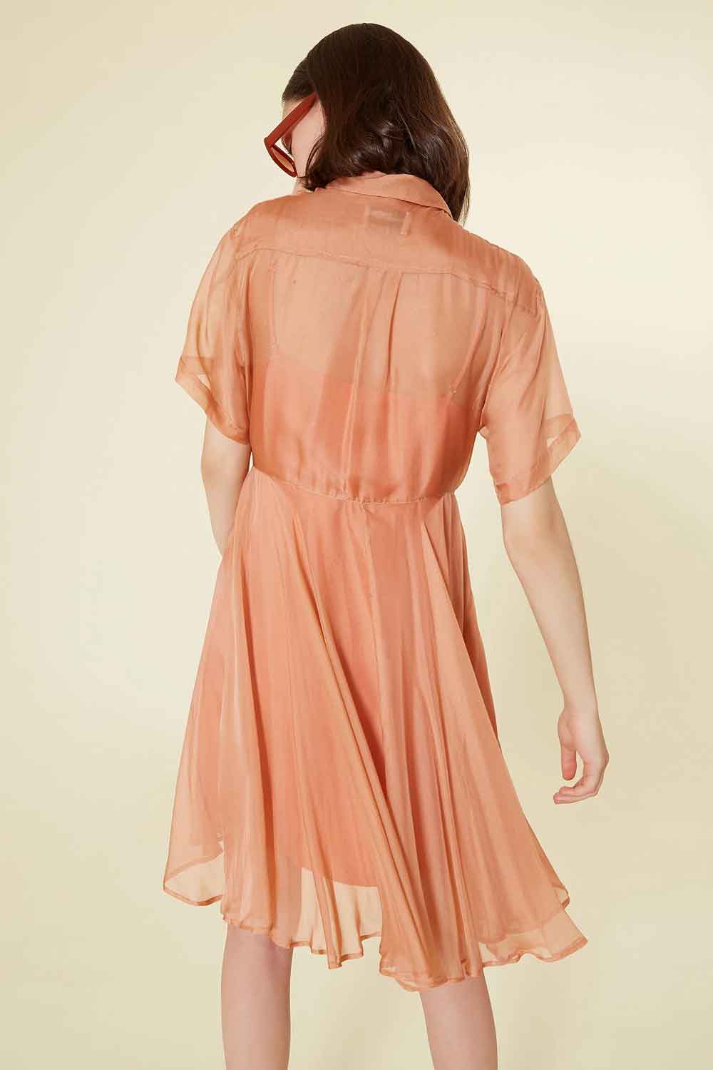 Abito midi con pannelli - ISABELLE BLANCHE Clothing ISABELLE BLANCHE