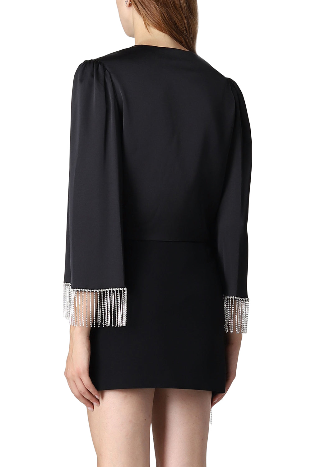 SIMONA CORSELLINI Blusa con strass sulle maniche Camicia SIMONA CORSELLINI   