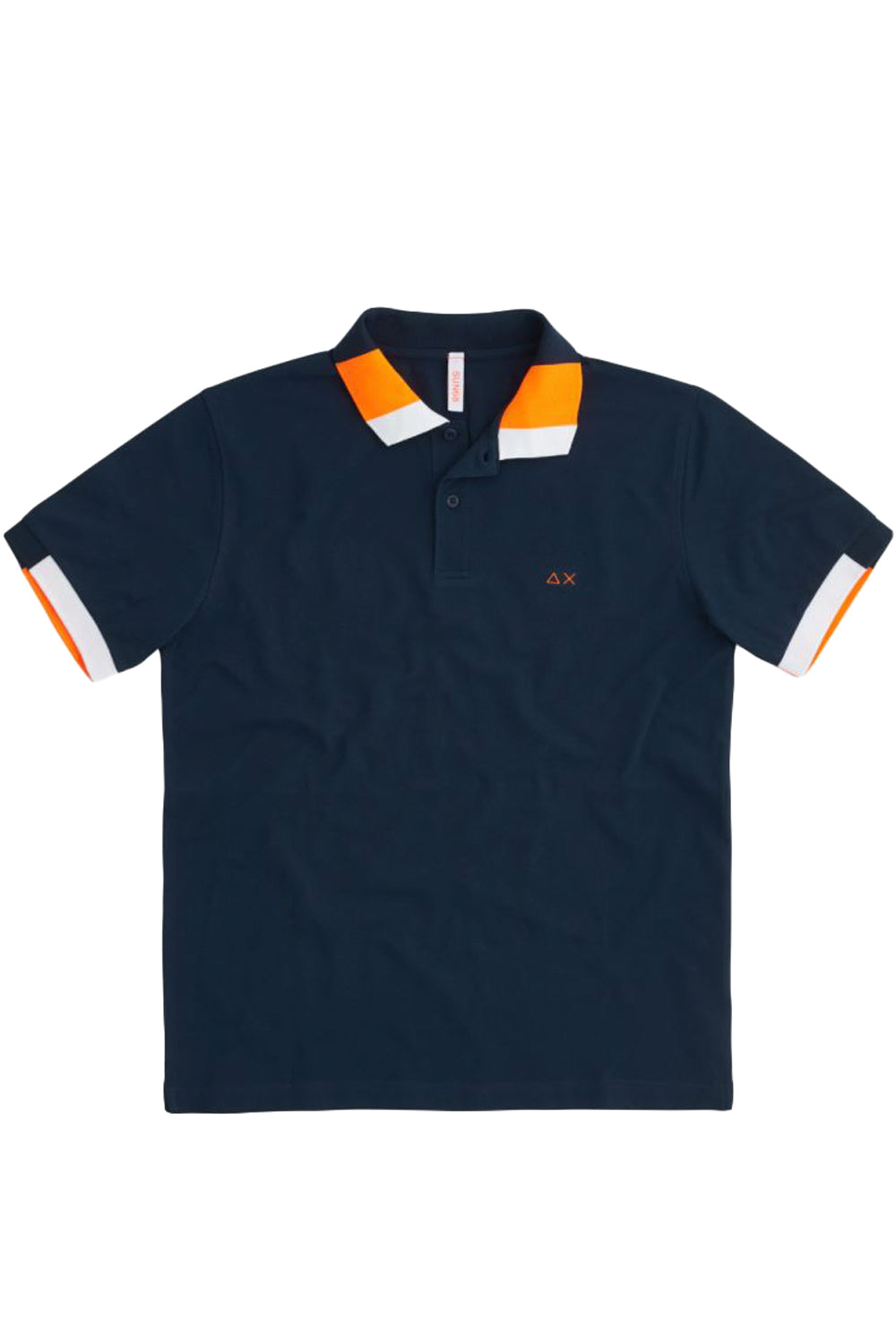 Polo con collo a contrasto - SUN68 SUN 68