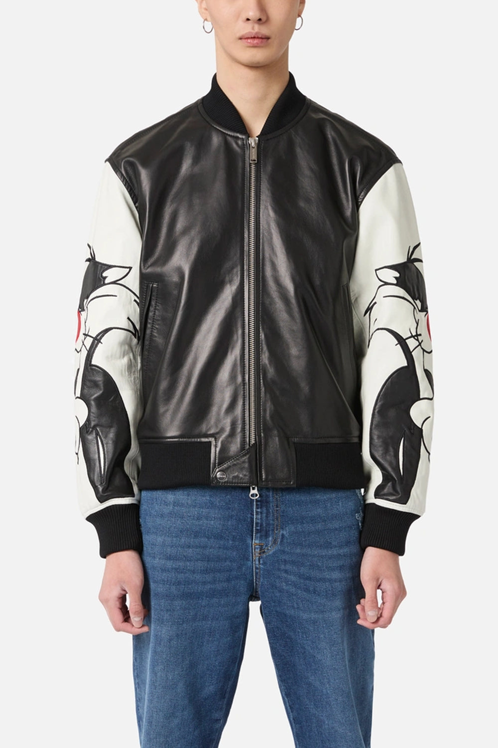 ICEBERG Giubbotto bomber in pelle