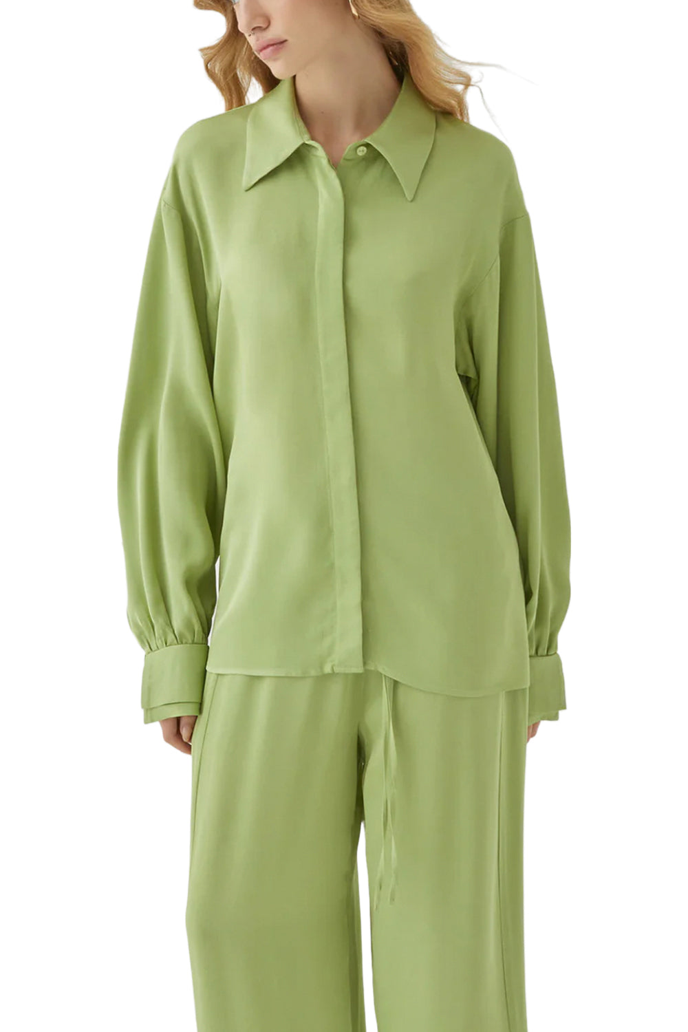 ISABELLE BLANCHE Camicia in crepe ISABELLE BLANCHE