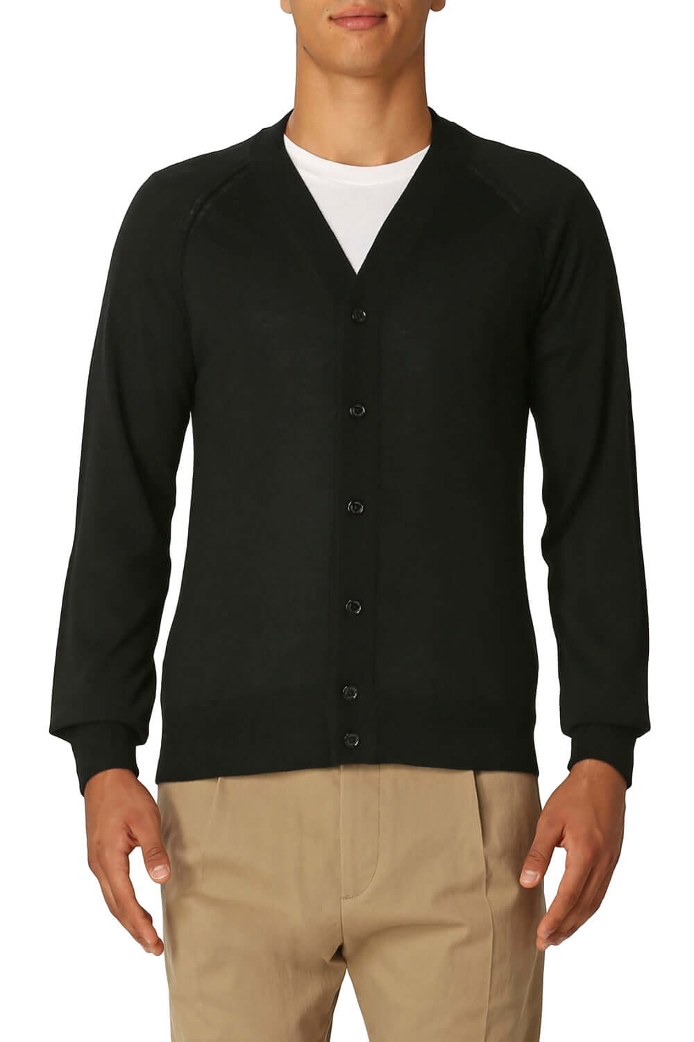 Cardigan con manica raglan - PAOLO PECORA PAOLO PECORA