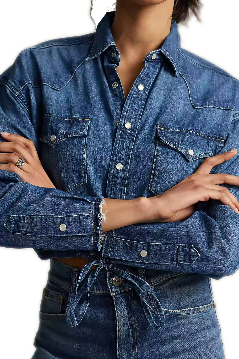 POLO RALPH LAUREN Camicia in denim oversize POLO RALPH LAUREN