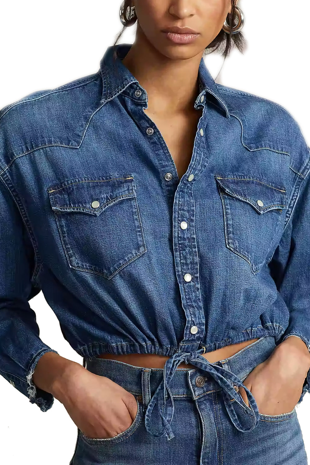 POLO RALPH LAUREN Camicia in denim oversize POLO RALPH LAUREN
