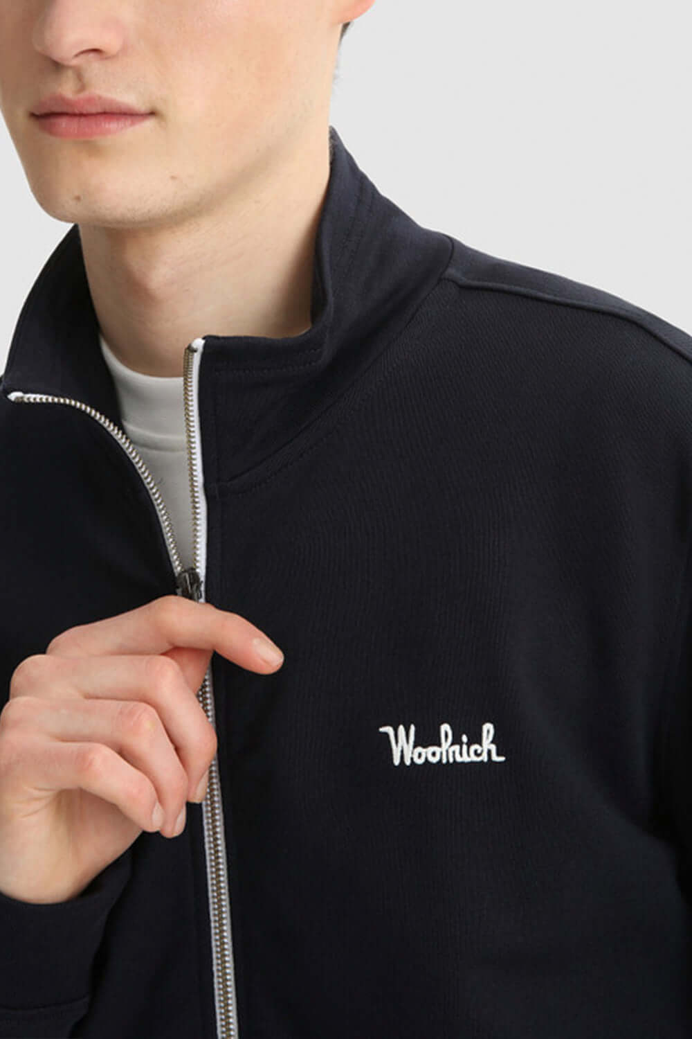 Felpa con zip - WOOLRICH Felpa WOOLRICH   