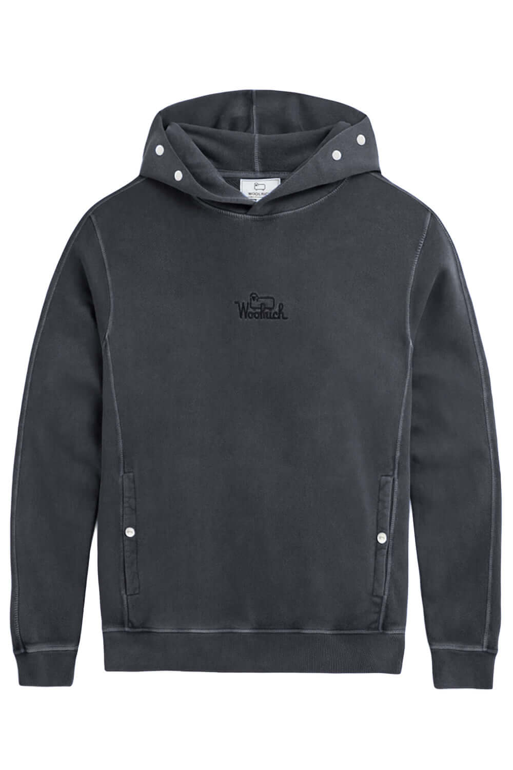 Felpa con Cappuccio in Cotone - WOOLRICH