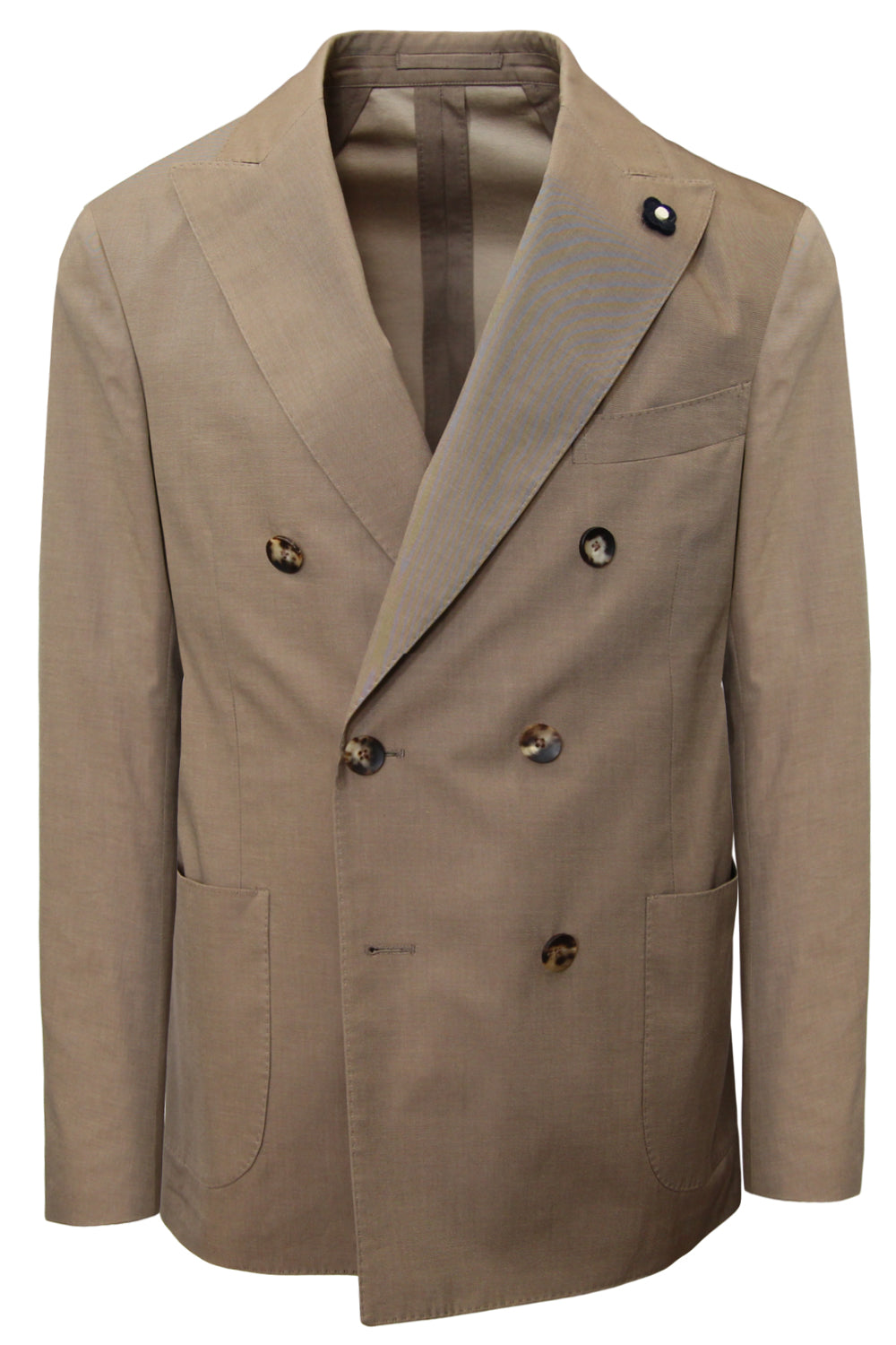 LARDINI Giacca in cotone e lana LARDINI