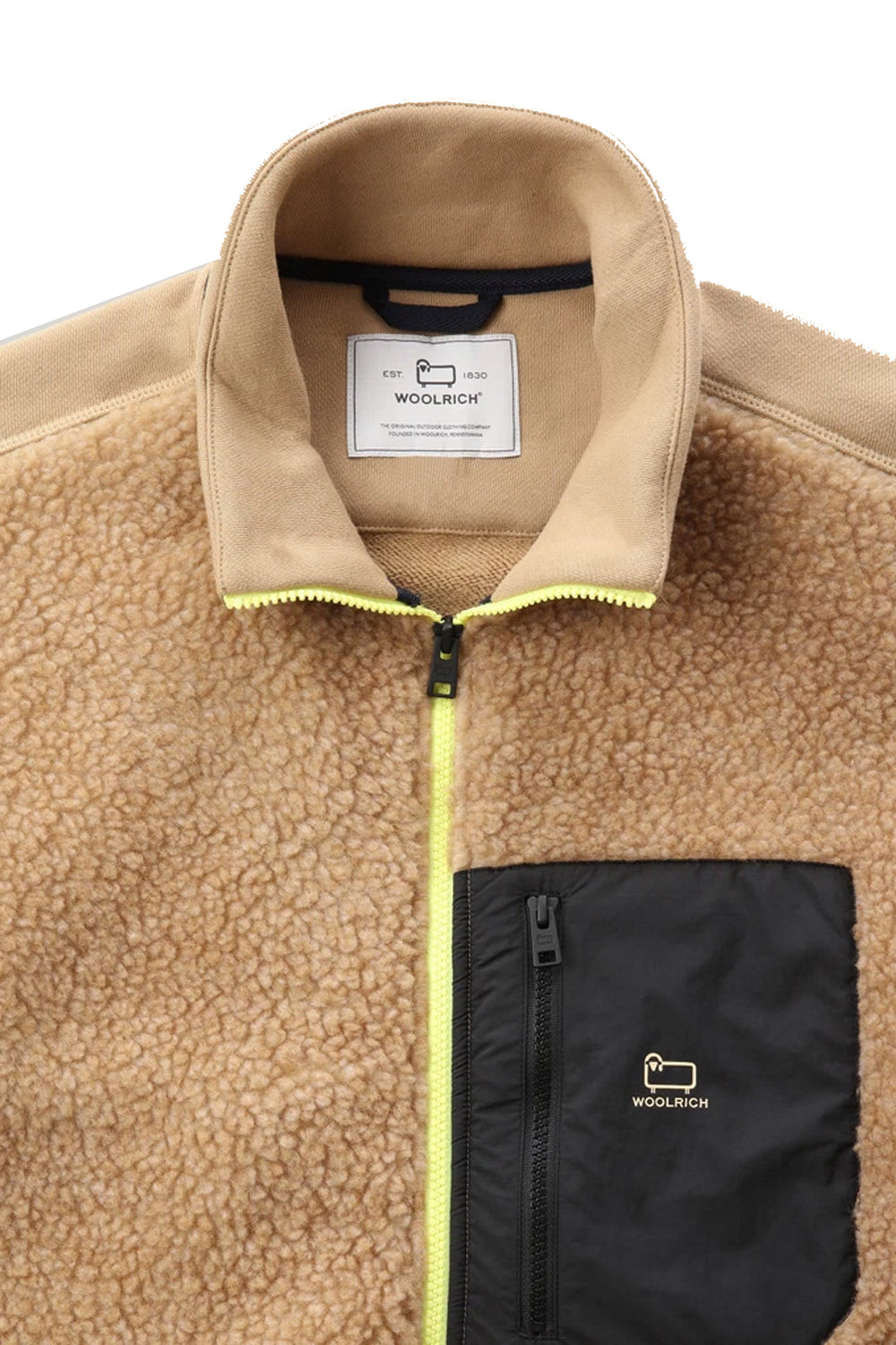 WOOLRICH Giacca in sherpa e pile Felpa WOOLRICH   