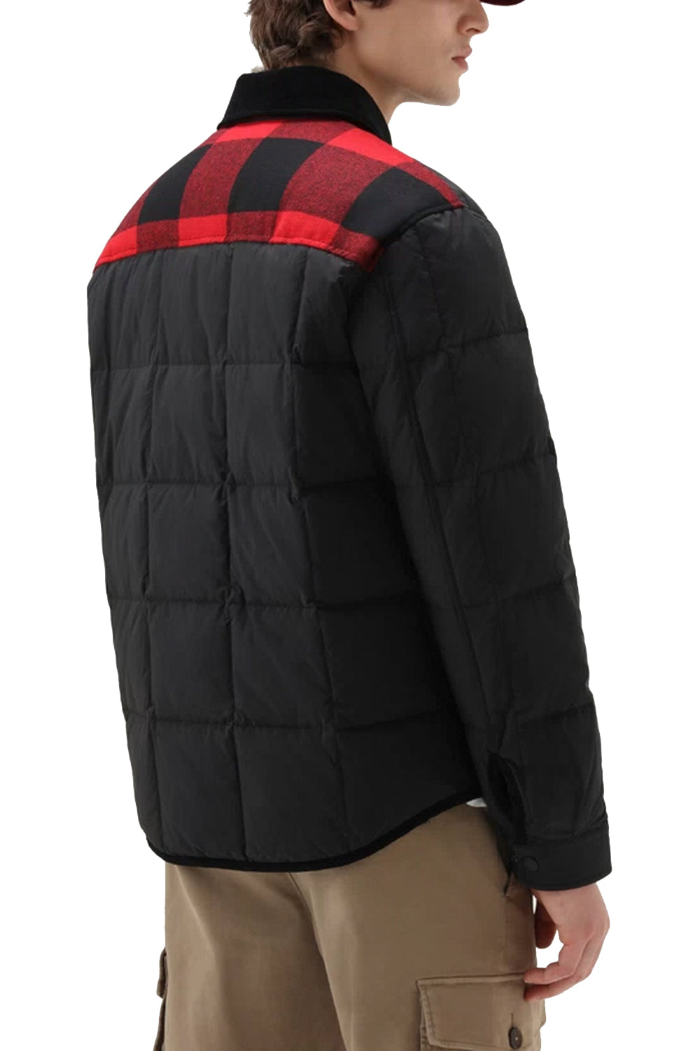 Woolrich Giacca a camicia Heritage Terrain in nylon Taslan
