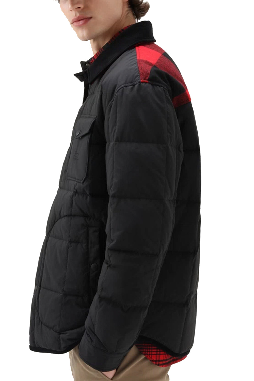 Woolrich Giacca a camicia Heritage Terrain in nylon Taslan