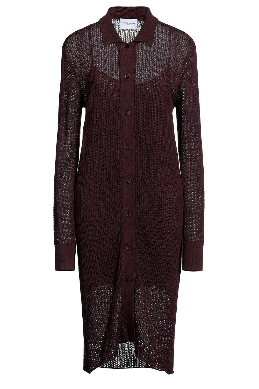 ISABELLE BLANCHE Abito polo in maglia ISABELLE BLANCHE