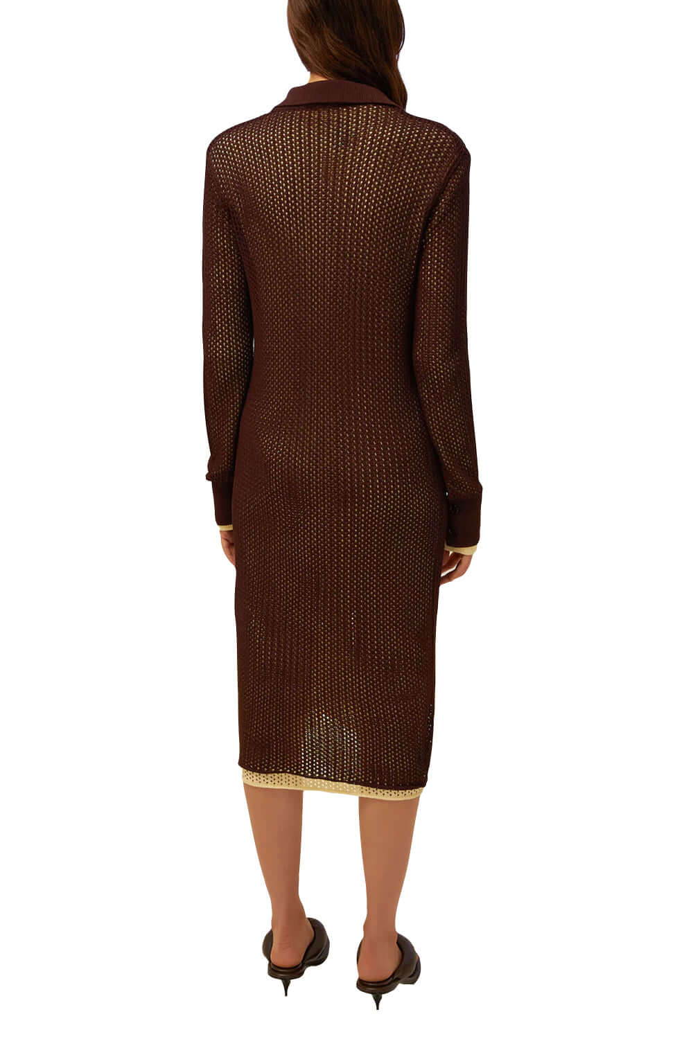 ISABELLE BLANCHE Abito polo in maglia ISABELLE BLANCHE