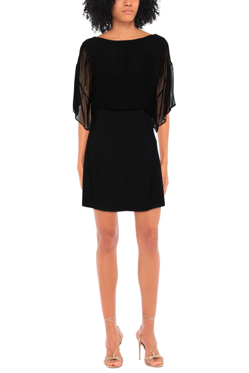 Abito Tubino con Maniche Velate - JUCCA