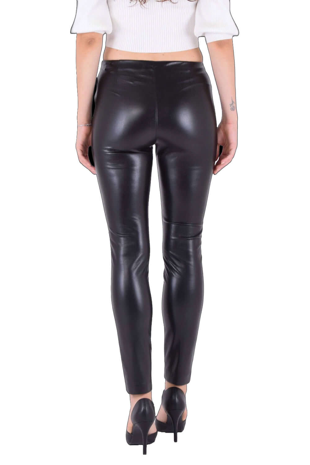 JUCCA Leggings in Ecopelle: Eleganza e Comfort