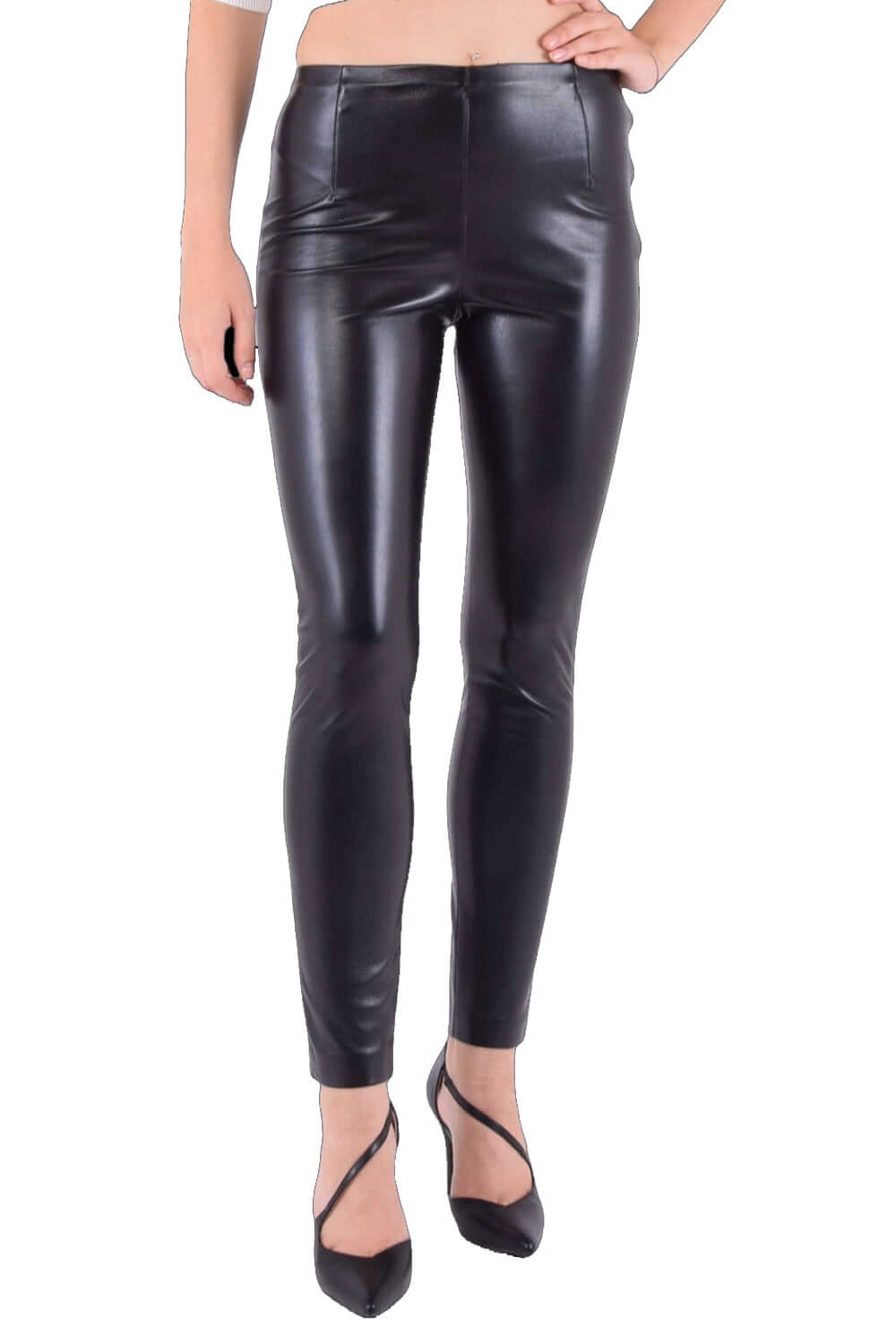 JUCCA Leggings in Ecopelle: Eleganza e Comfort
