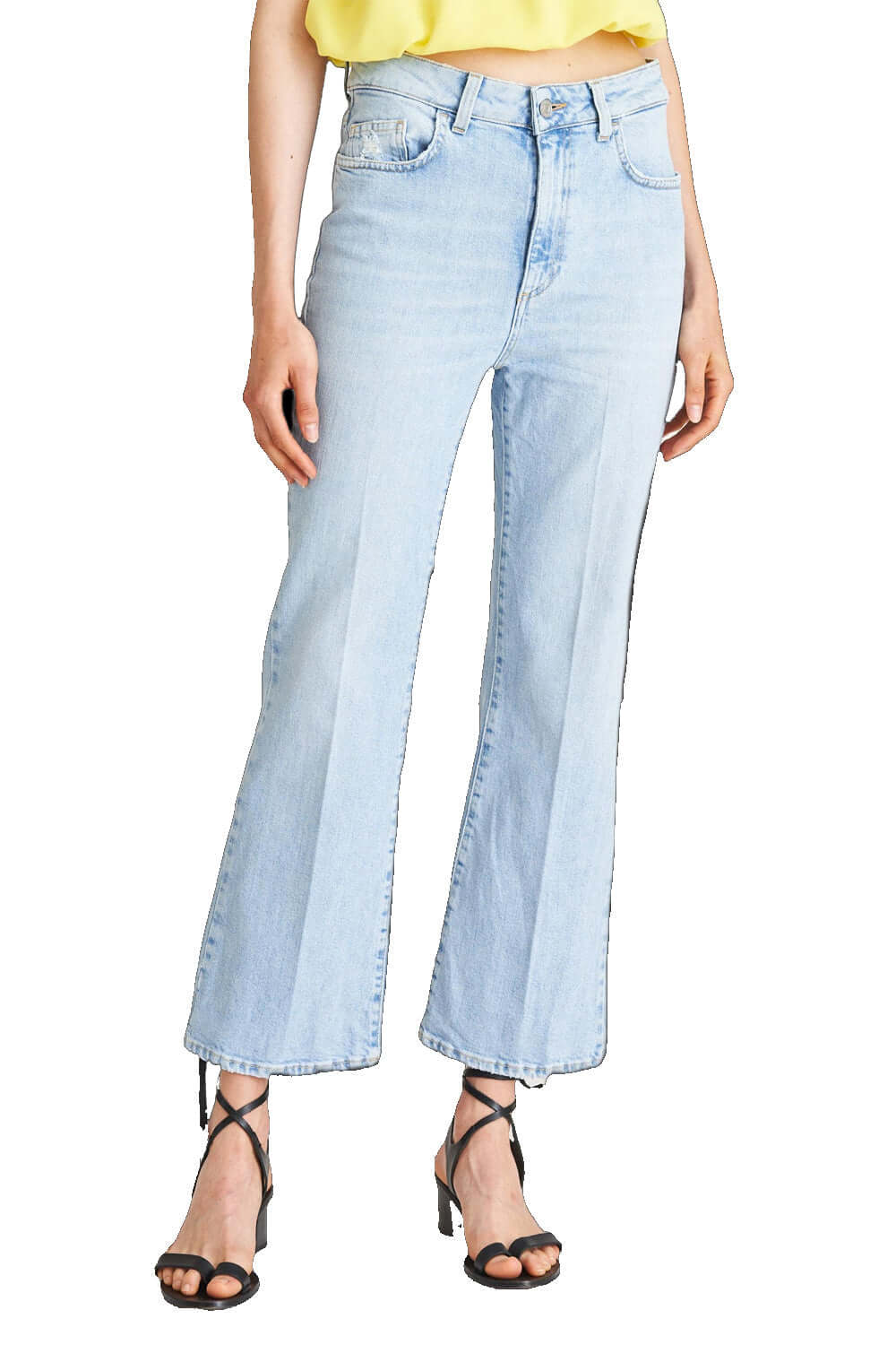 Pantalone in Denim a Trombetta - JUCCA