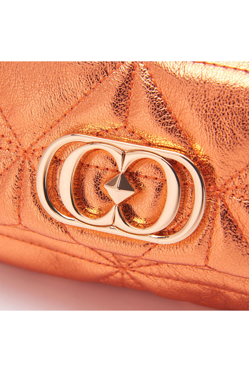 LA CARRIE Mini borsa a spalla Shiny
