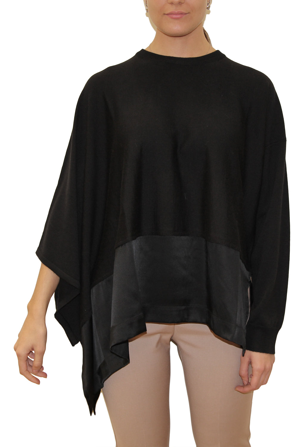 SUOLI: Maglia Elegante in Lana e Seta