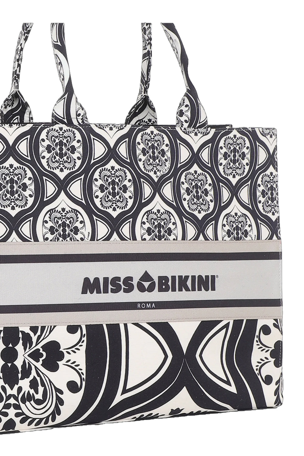 MISSBIKINI Borsa grande in canvas