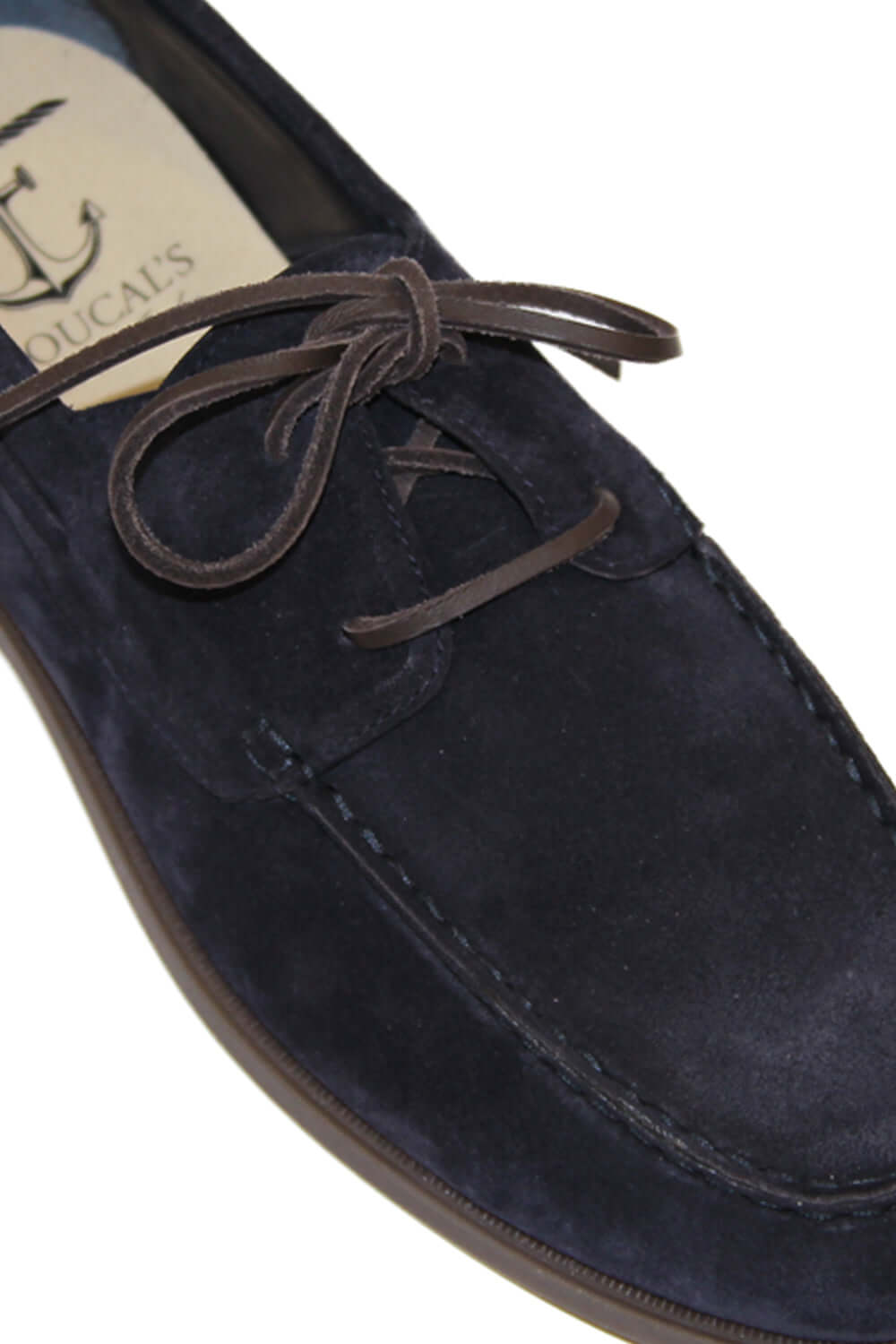 Mocassino in suede con lacci - DOUCALS DOUCALS