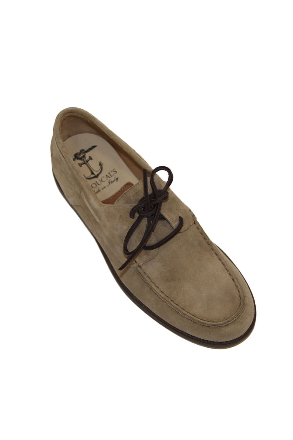 Mocassino in suede con lacci - DOUCALS DOUCALS