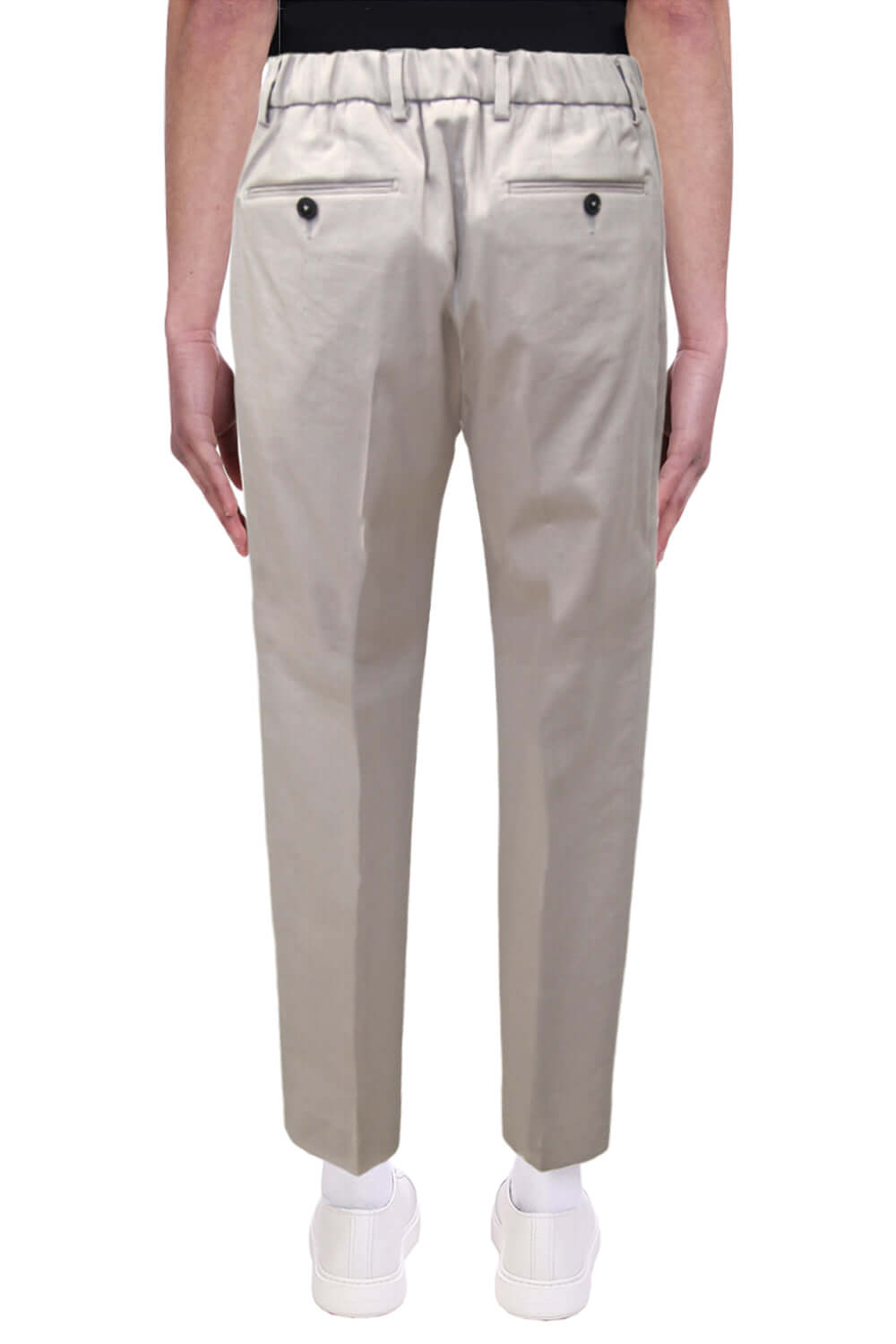 Pantalone con pence ed elastico - BE ABLE Pantaloni e jeans BE ABLE   