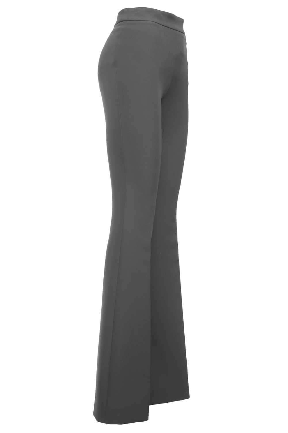 Pantalone in crepe a zampa .- ALESSANDRO DELL'ACQUA ALESSANDRO DELL'ACQUA