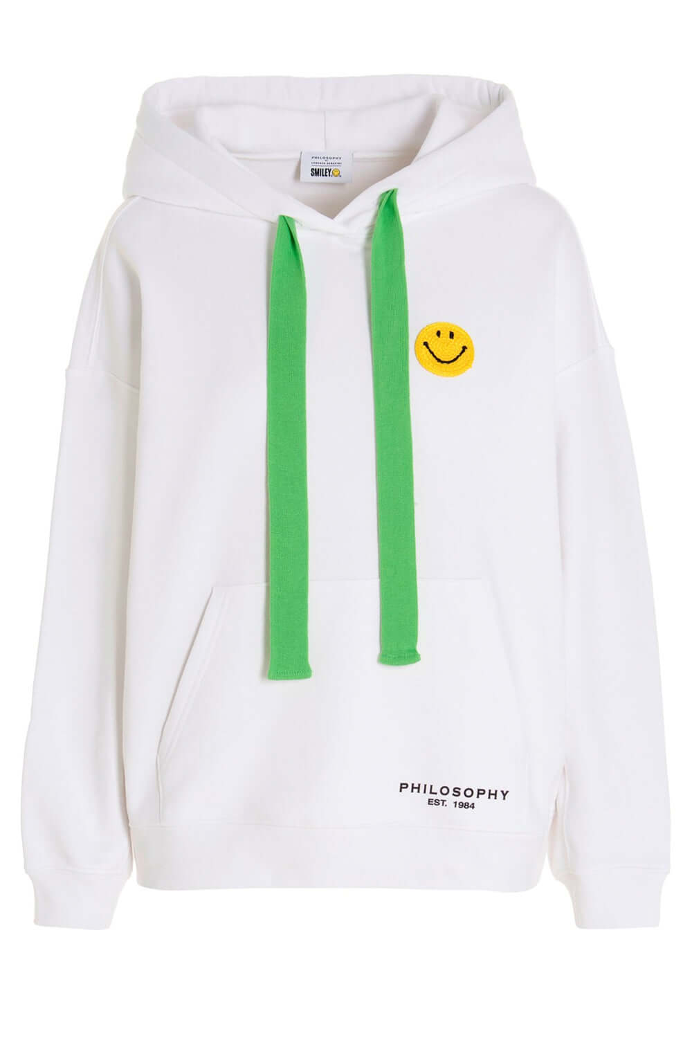 Felpa con cappuccio x Smiley - PHILOSOPHY PHILOSOPHY