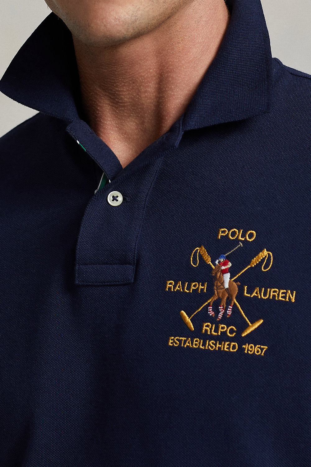 POLO RALPH LAUREN Polo in piqué Custom Slim-Fit POLO RALPH LAUREN