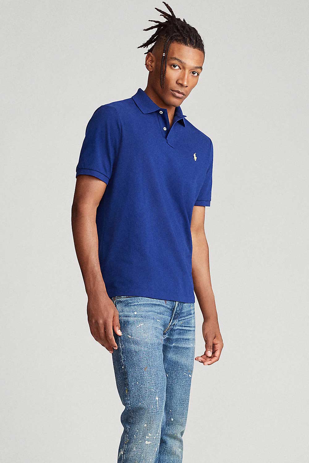 POLO RALPH LAUREN Polo in piqué Custom Slim-Fit POLO RALPH LAUREN