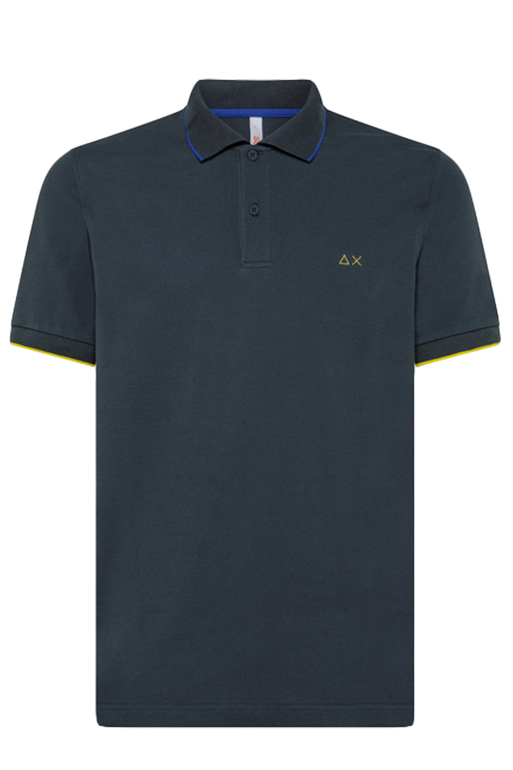 SUN68 Polo small stripes A33111-99-Nero-XL - Main Image