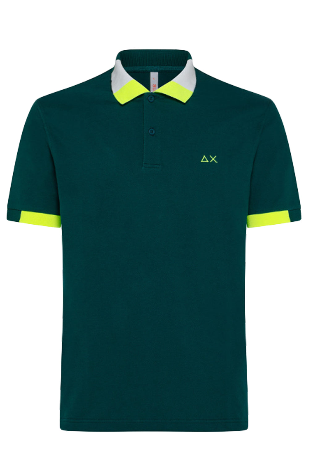 SUN 68 Polo fluo multicolor