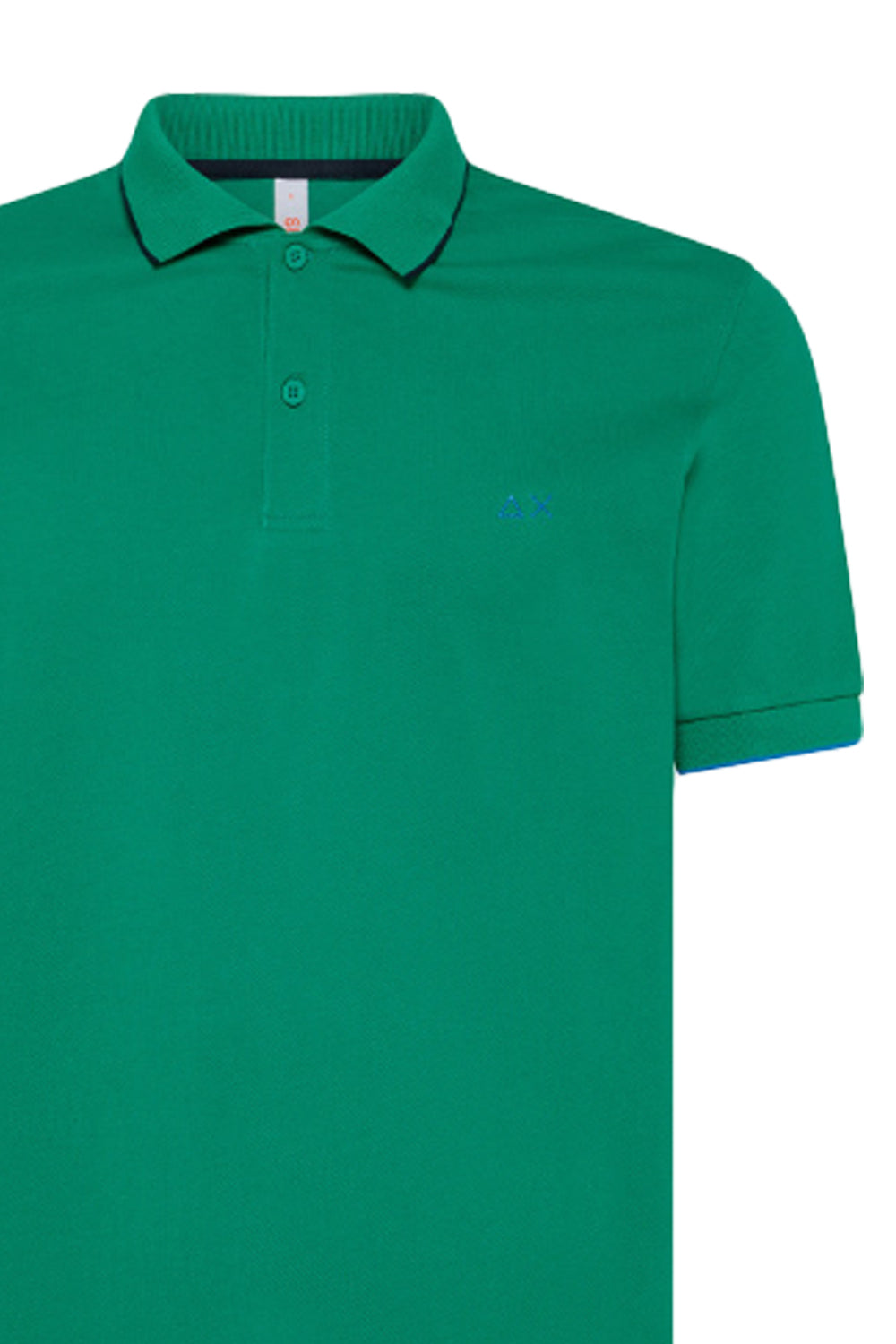 SUN68 Polo small stripes