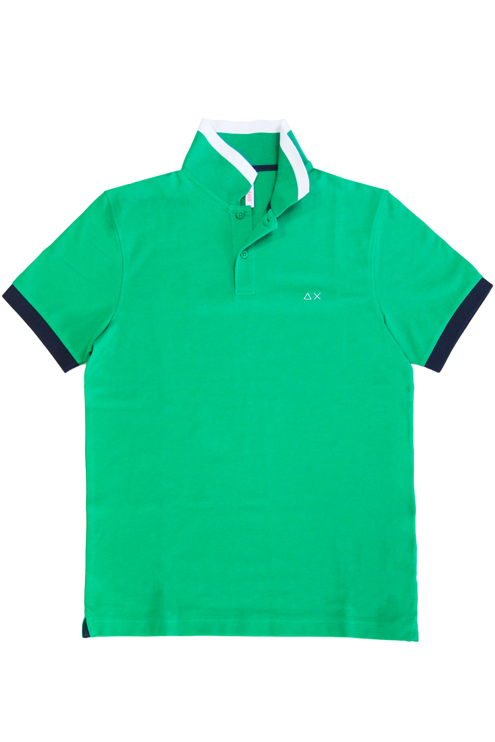Polo con strisce su collo e maniche - SUN68 SUN 68