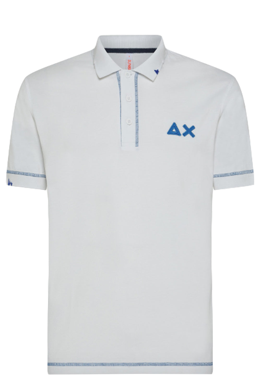 SUN68 Polo solid stritching SUN 68