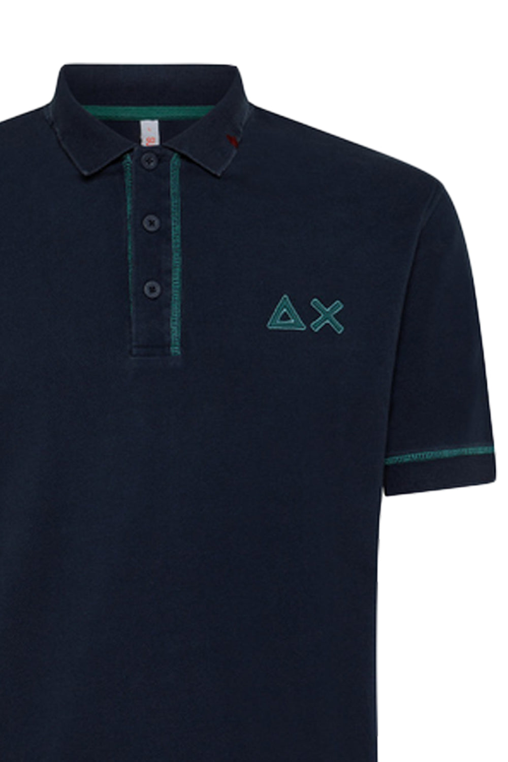 SUN68 Polo solid stritching SUN 68