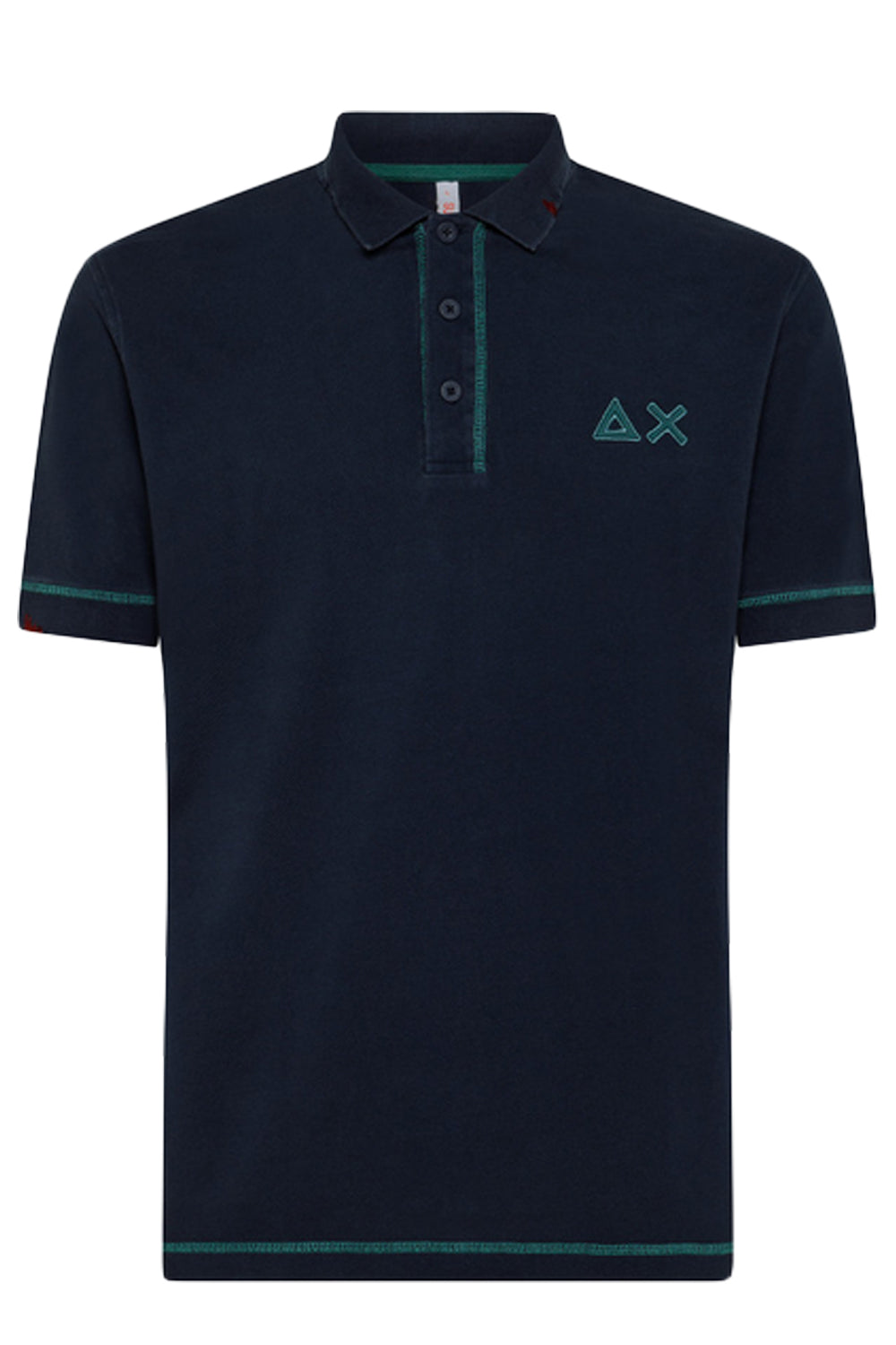 SUN68 Polo solid stritching SUN 68