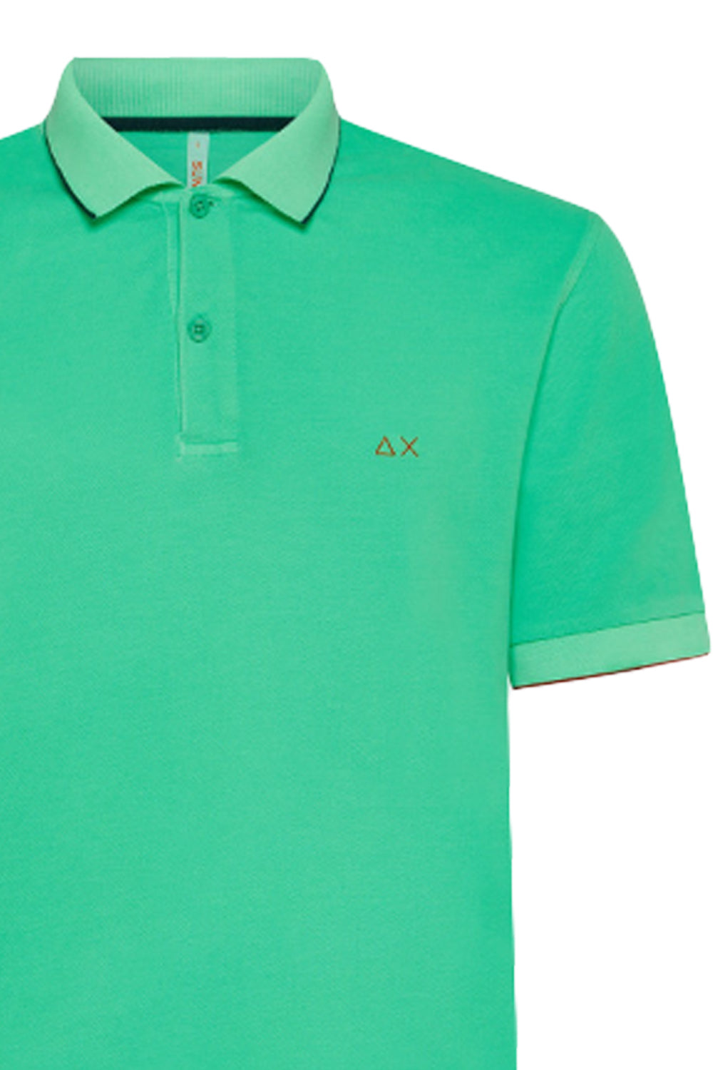 SUN68 Polo small stripes