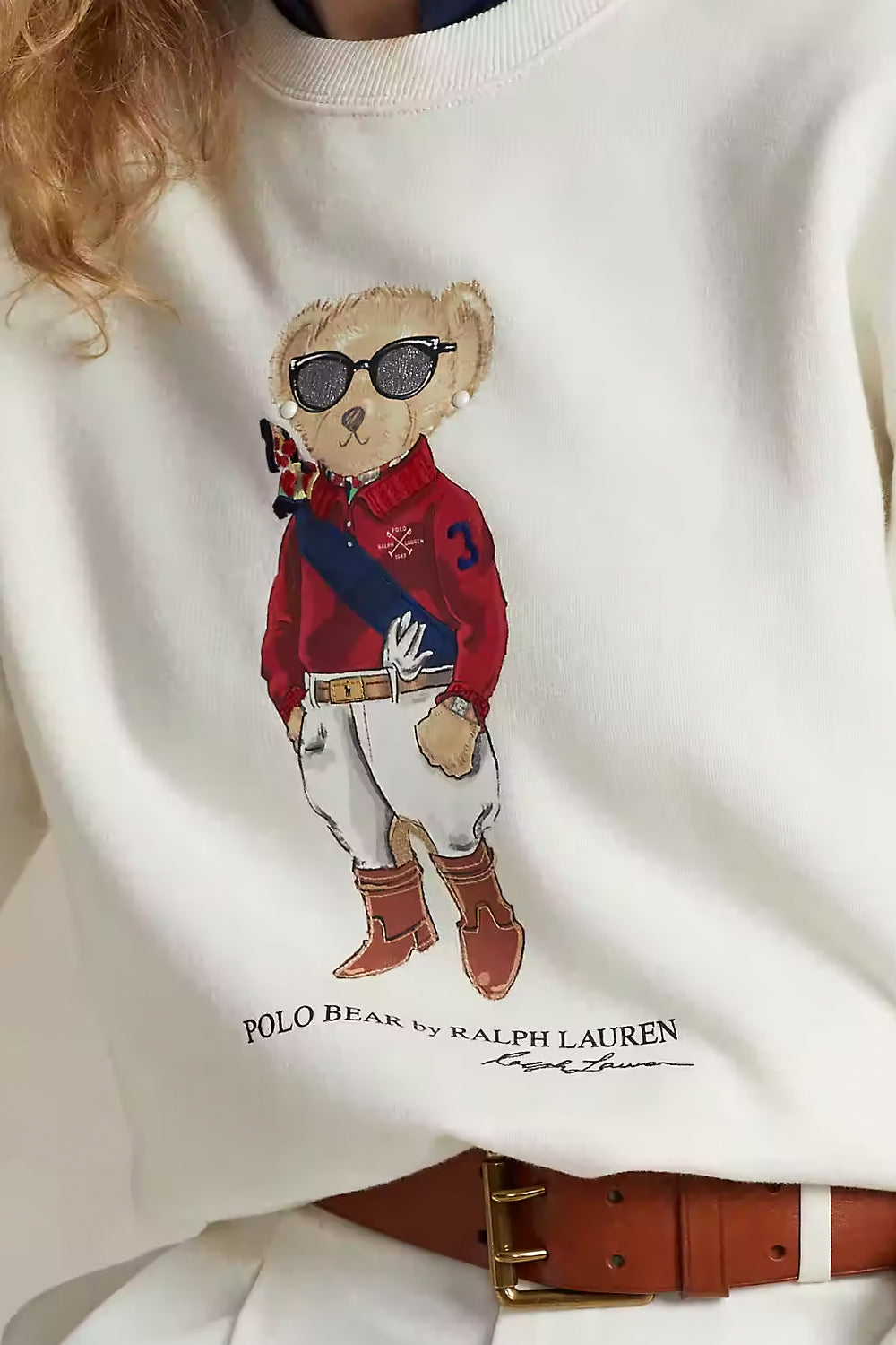 POLO RALPH LAUREN Felpa con stampa Bear Felpa POLO RALPH LAUREN   