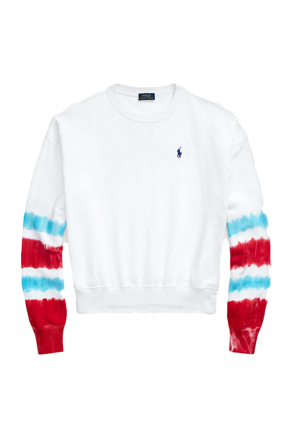FELPA IN SPUGNA TIE-DYE CON LOGO - POLO RALPH LAUREN POLO RALPH LAUREN