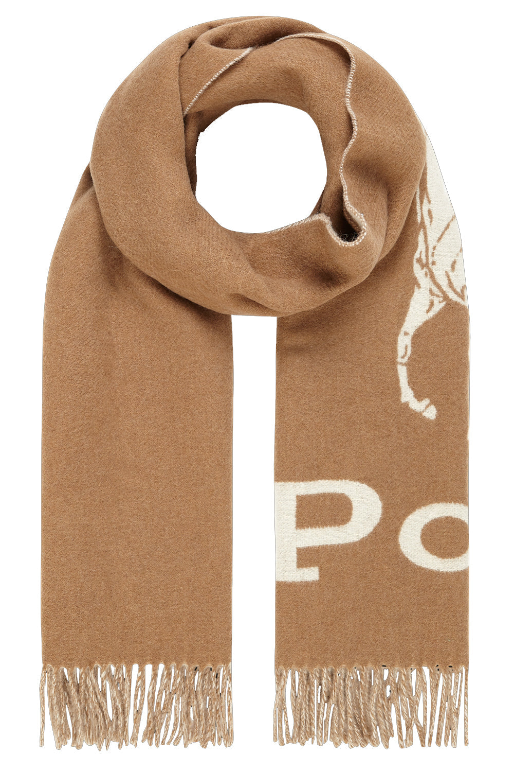 Sciarpa rettangolare con maxi logo - POLO RALPH LAUREN Sciarpa POLO RALPH LAUREN   