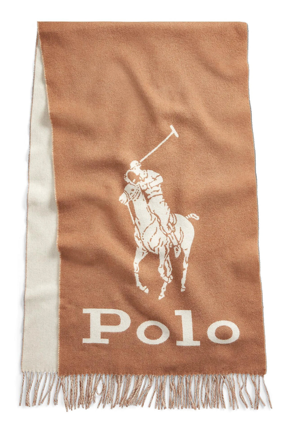 Sciarpa rettangolare con maxi logo - POLO RALPH LAUREN Sciarpa POLO RALPH LAUREN   