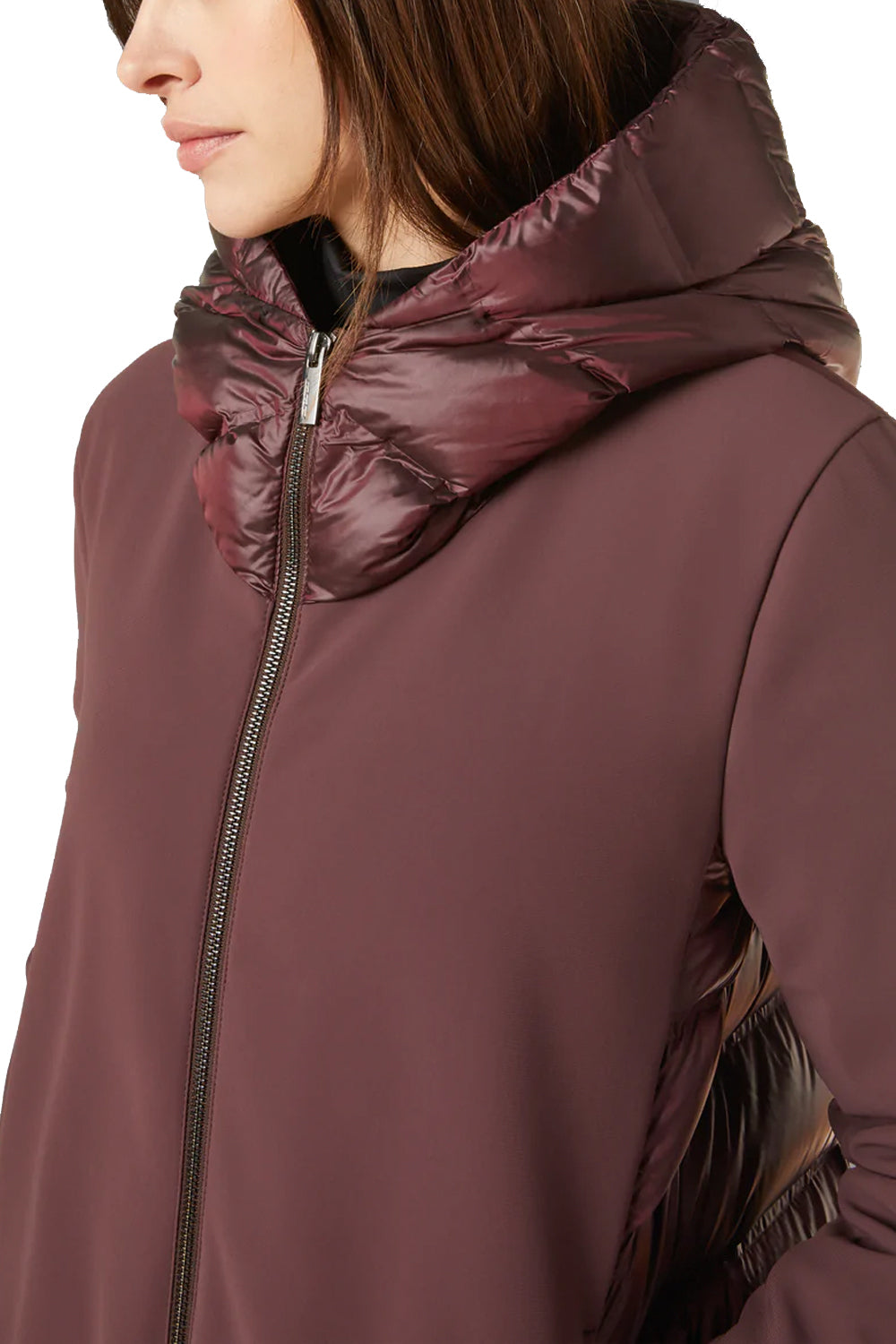 winter hybrid parka lady Giubbotti e pelle RRD   