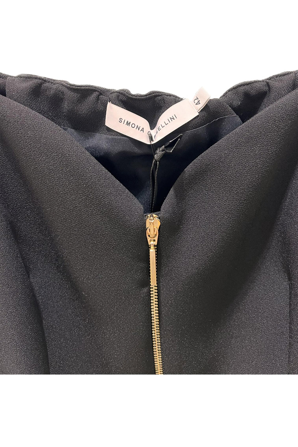 SIMONA CORSELLINI Top con zip Top SIMONA CORSELLINI   