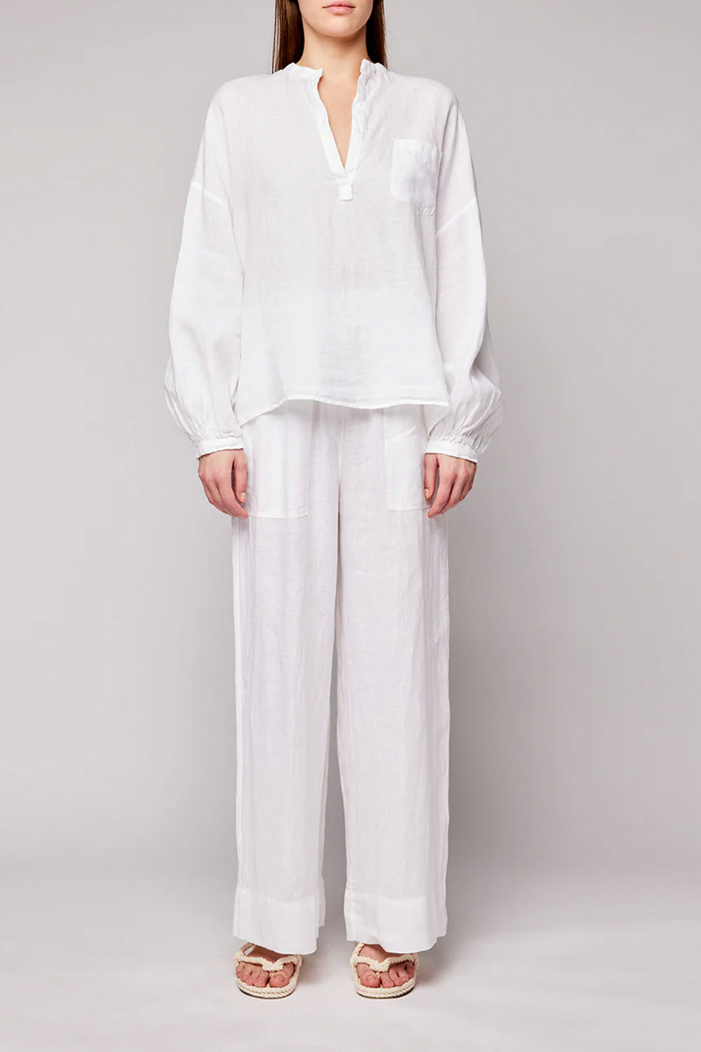 SUNDEK Pantalone in lino Uncategorized SUNDEK goldenwave