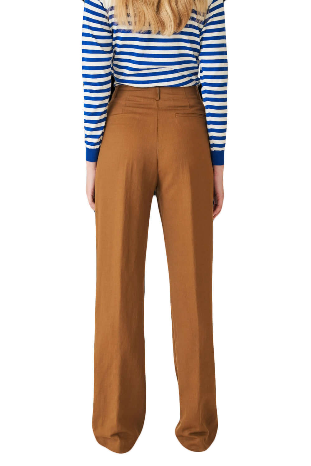 Pantalone in lino e cotone ampio - SUOLI Pantaloni e jeans SUOLI   