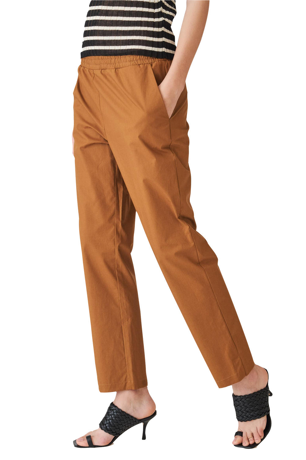 Tailleurs in cotone con pantalone con elastico - SUOLI Tailleur SUOLI   