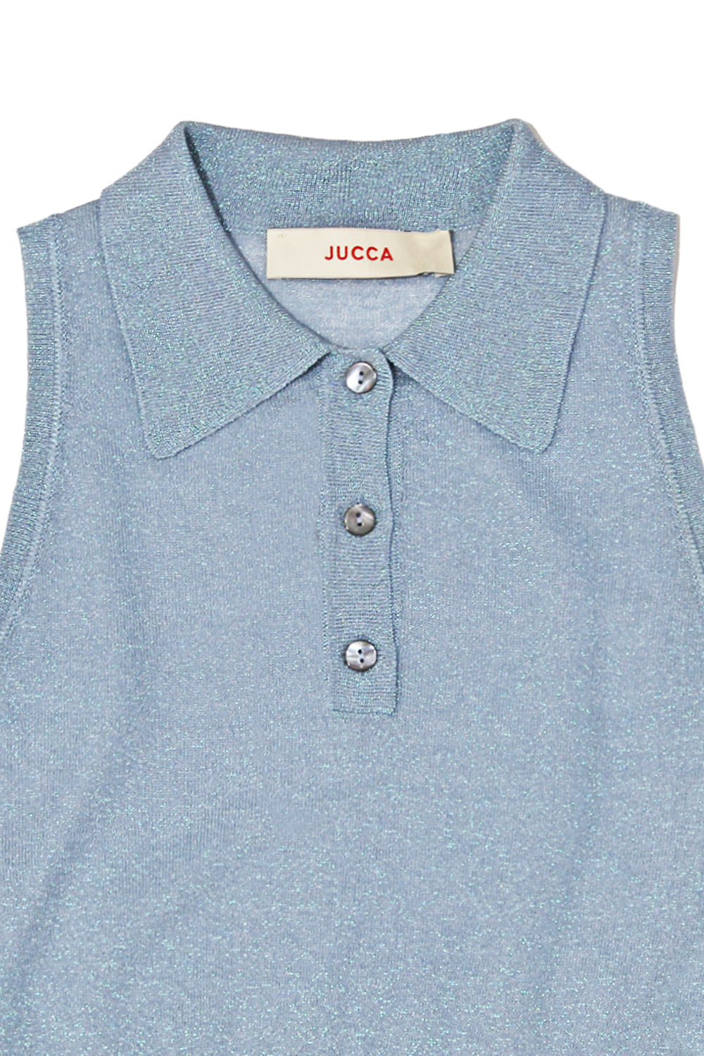 JUCCA Top in maglia lurex