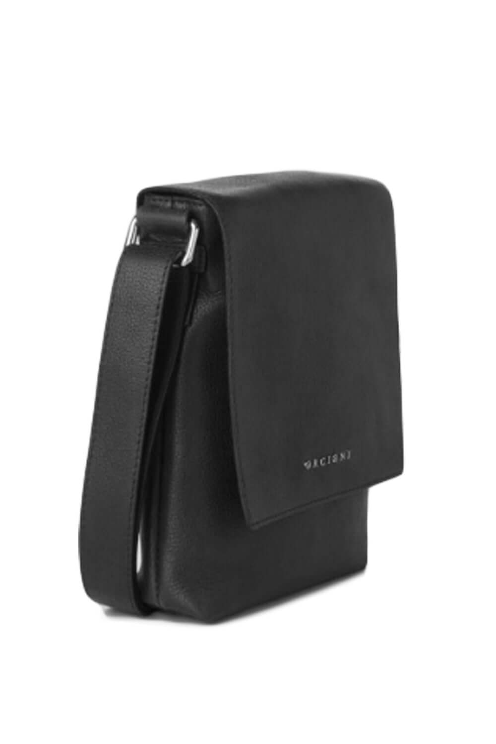 ORCIANI Borsa: Tracolla Elegante in Pelle Nera